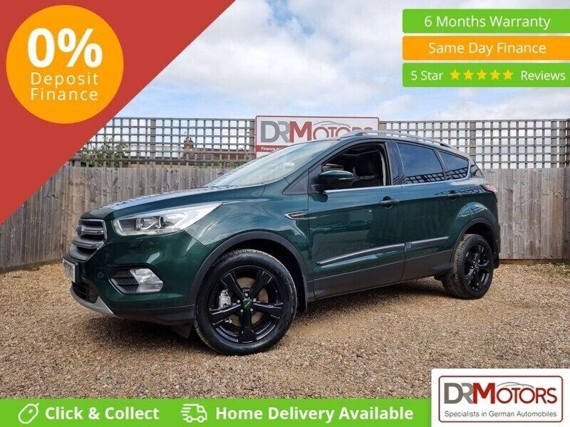 Green Used 2017 Ford Kuga Titanium X SUV | £13,640 (Fair price) - Image 1/4