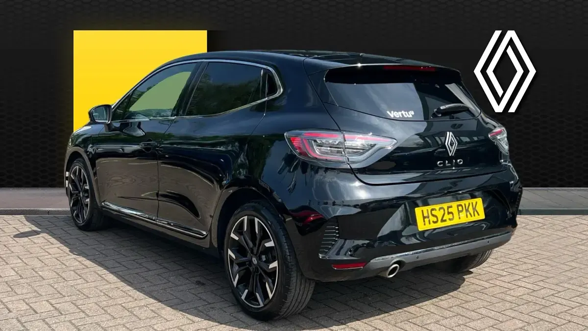 Used Renault Clio Techno 90 HP (66 kW) 2025 Black Hatchback