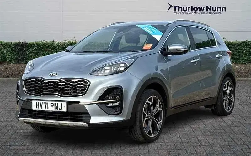 Used Kia Sportage GT-Line 136 HP (100 kW) 2021 Silver SUV