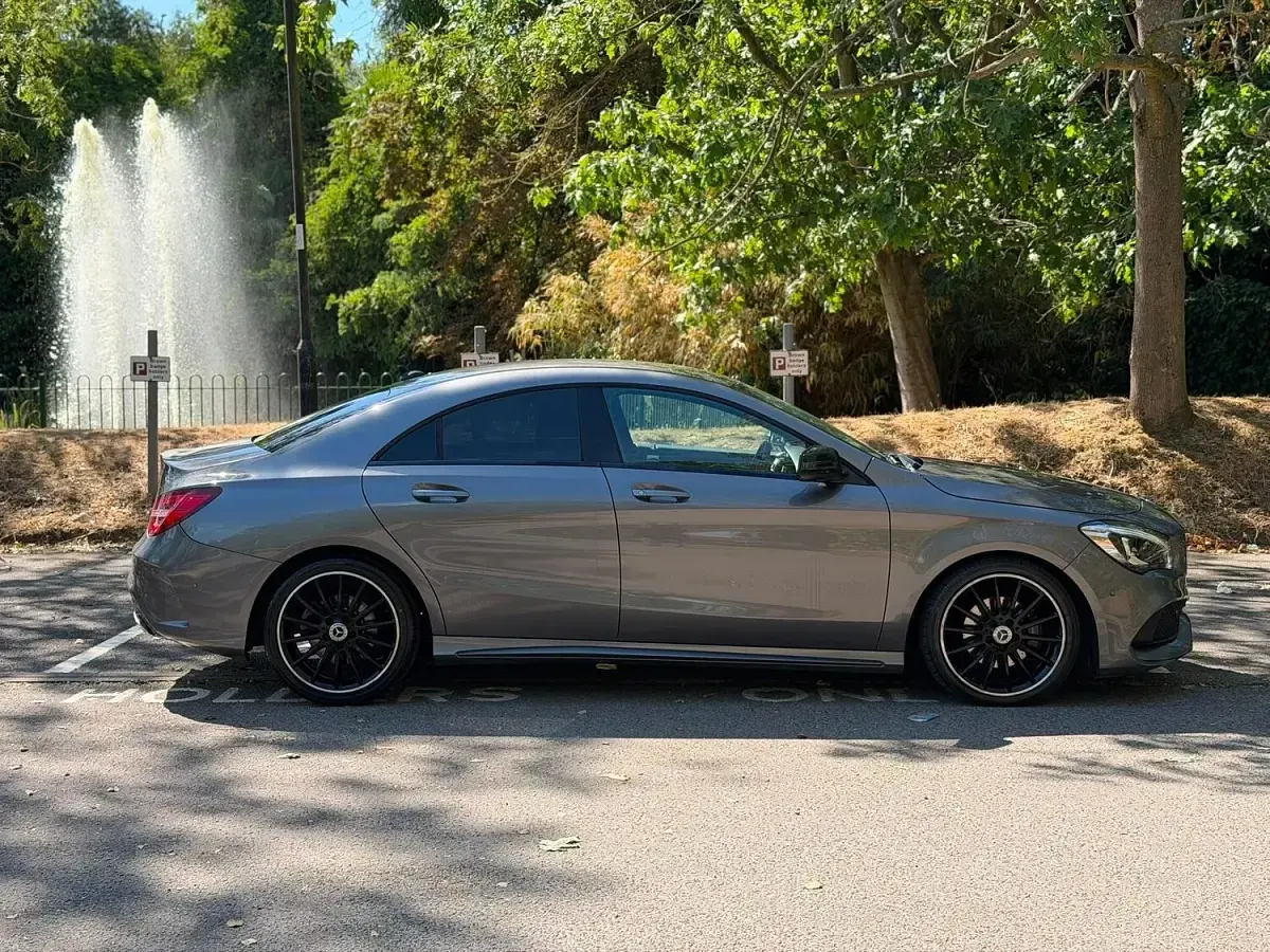 Used Mercedes CLA200 AMG line 2017 Grey Coupe