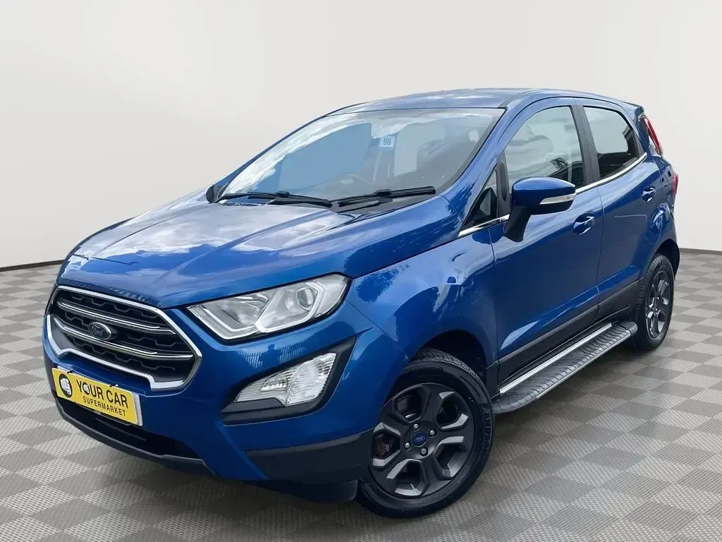 Used Ford Ecosport Zetec 100 HP (73 kW) 2018 Blue SUV