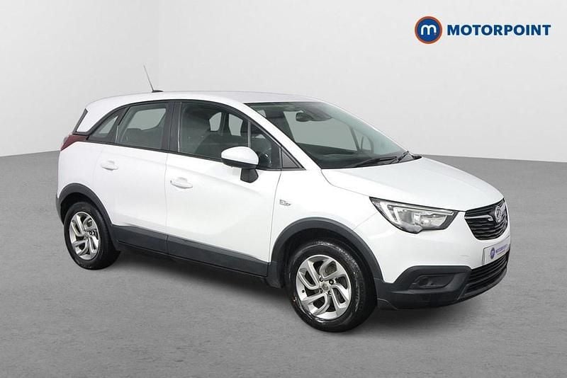 Used Vauxhall Crossland X S 110 HP (80 kW) 2019 White SUV