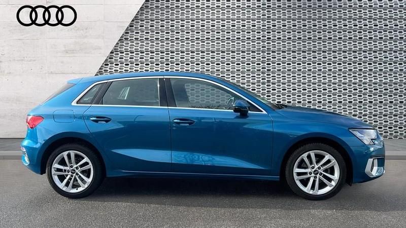 Used Audi A3 Sport 110 HP (80 kW) 2023 Blue Sedan