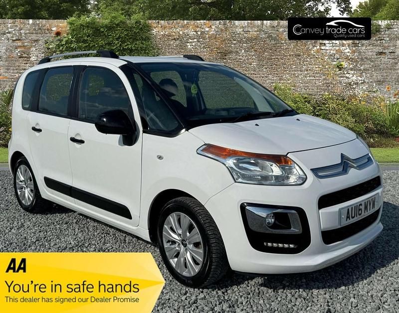 White Used 2016 Citroën C3 Picasso PureTech MPV | £4,995 (Fair price) - Image 1/4