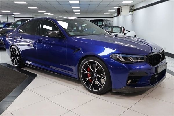 Blue Used 2022 BMW M5 Competition Edition Sedan | £67,949 (Expensive) - Image 1/1