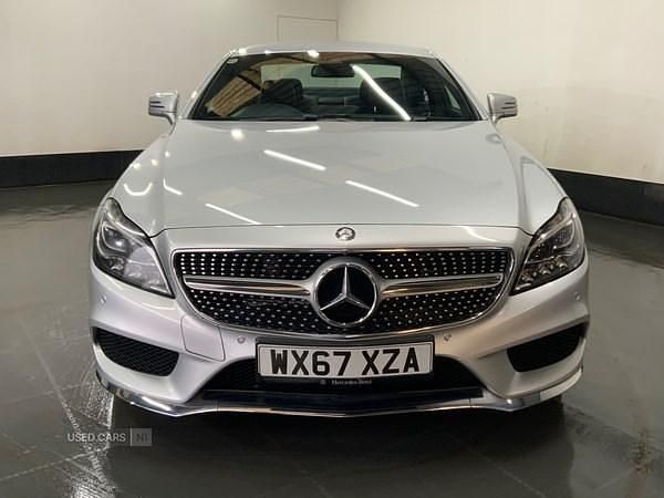 Used Mercedes CLS220 AMG line 2017 Silver Coupe