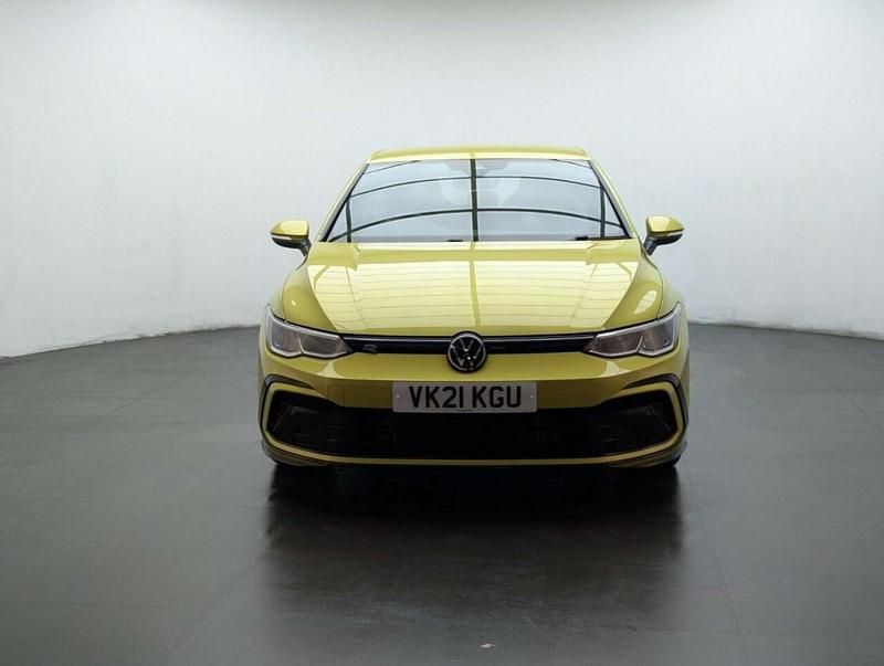 Used VW Golf VIII R-line 150 HP (110 kW) 2021 Yellow Hatchback