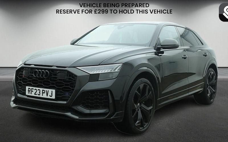 Used Audi RS Q8 Comfort 600 HP (441 kW) 2023 Mythos black metallic/mythos black metallic SUV