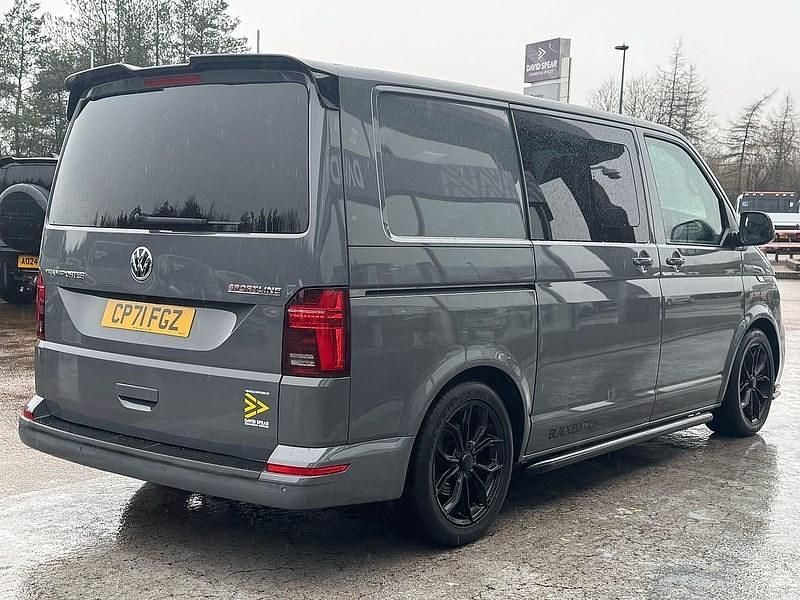 Used VW Transporter Black Edition 204 HP (150 kW) 2021 Grey Van