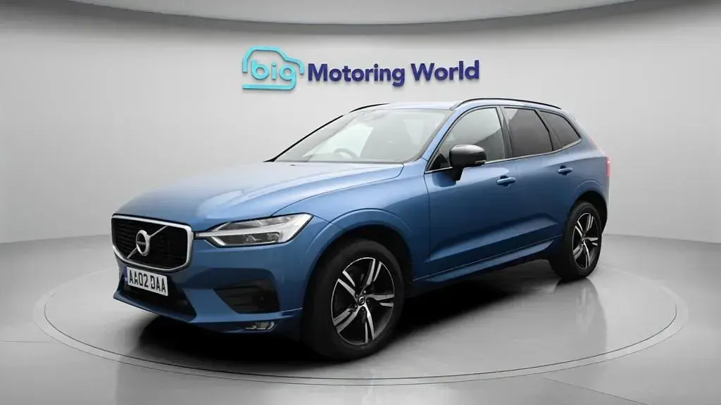 Used Volvo XC60 R-Design 197 HP (144 kW) 2020 Blue SUV