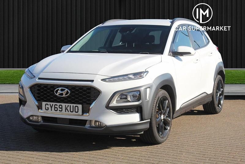 Used Hyundai Kona Premium 177 HP (130 kW) 2019 White SUV