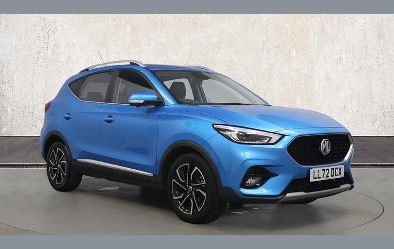 Used MG ZS Exclusive 110 HP (80 kW) 2022 Blue Sedan