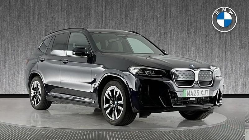 Black Used 2025 BMW iX3 M Sport SUV | £39,499 (Fair price) - Image 1/3