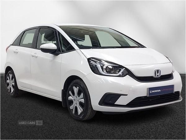 White Used 2021 Honda Jazz Hybrid Hatchback | £14,795 (Good price) - Image 1/4
