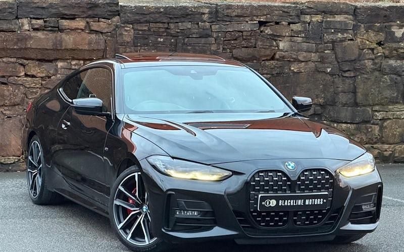 Black Used 2021 BMW 430 M Sport Coupe | £23,995 (Fair price) - Image 1/4