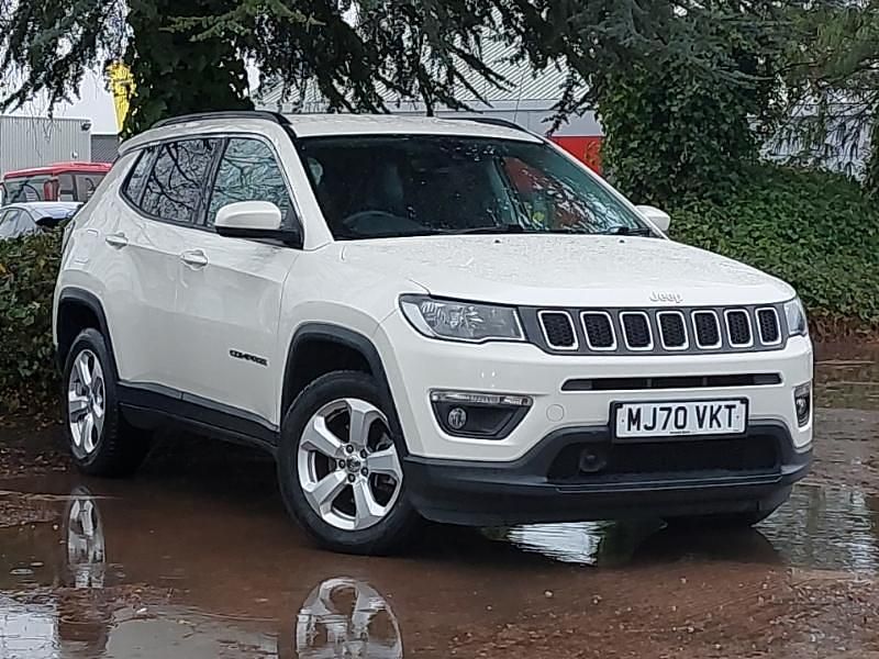 White Used 2020 Jeep Compass Longitude SUV | £11,498 (Good price) - Image 1/4