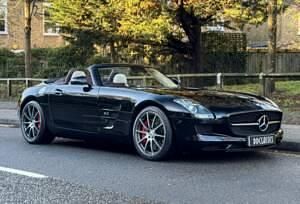 Used Mercedes SLS AMG AMG 591 HP (434 kW) 1970 Black Cabriolet