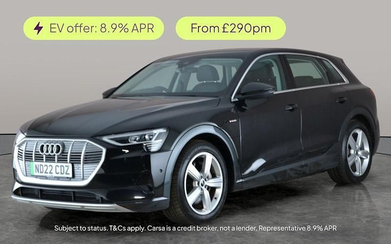 Black Used 2022 Audi e-tron Advanced SUV | £19,032 (Super price) - Image 1/2