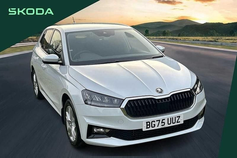 Used Skoda Fabia SE L 113 HP (83 kW) 2025 White Hatchback