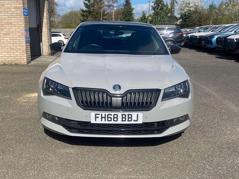 Used Skoda Superb SportlinePlus 2019 Grey Hatchback