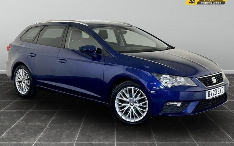 Blue Used 2019 Seat Leon SE Dynamic Estate | £6,195 (Good price) - Image 1/2