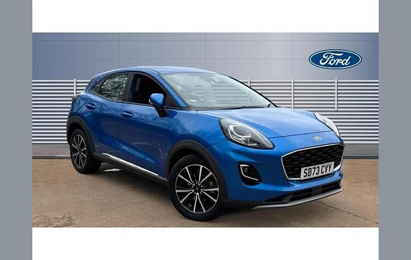 Used Ford Puma Titanium 125 HP (91 kW) 2023 Blue SUV