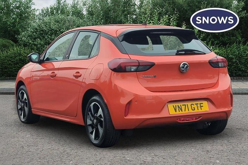 Used Vauxhall Corsa-e 100 kW (136 HP) 2021 Orange Hatchback