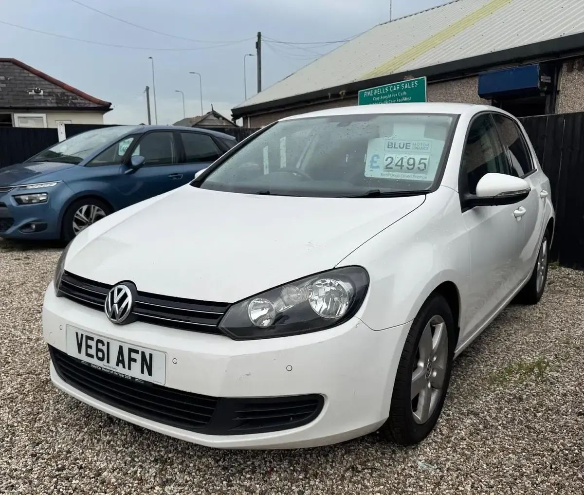 Used VW Golf VI Match 105 HP (77 kW) 2011 White Hatchback