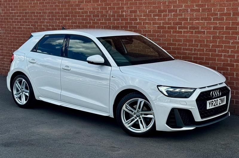White Used 2020 Audi A1 Sportback S-Line Hatchback | £15,250 (Fair price) - Image 1/4