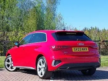 Used Audi A3 e-tron S-Line 204 HP (150 kW) 2023 Red Hatchback