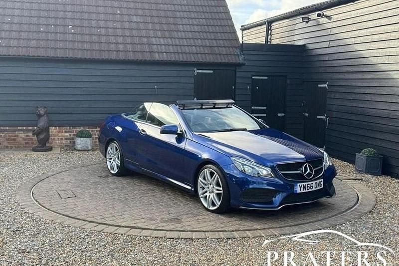 Blue Used 2016 Mercedes E350 AMG line Cabriolet | £14,000 (Good price) - Image 1/1
