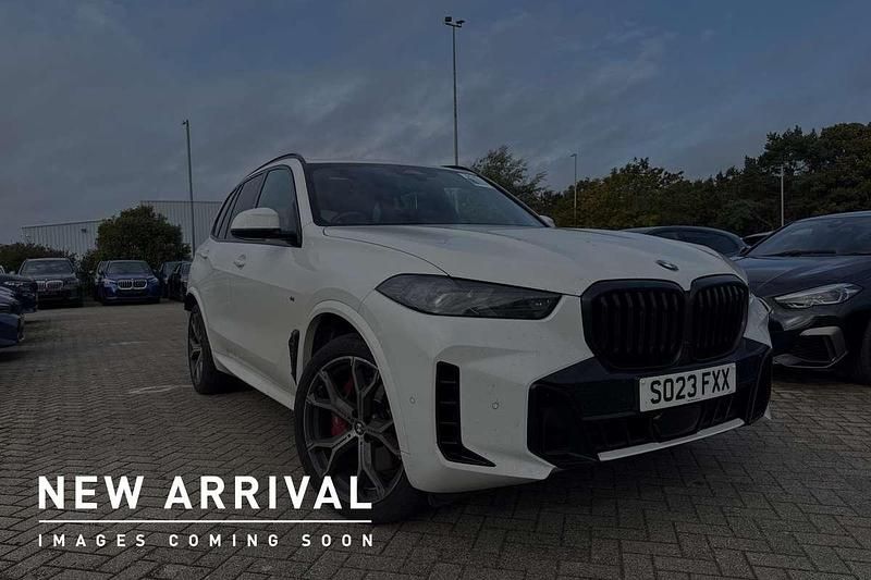 White Used 2023 BMW X5 M Sport SUV | £55,000 - Image 1/4