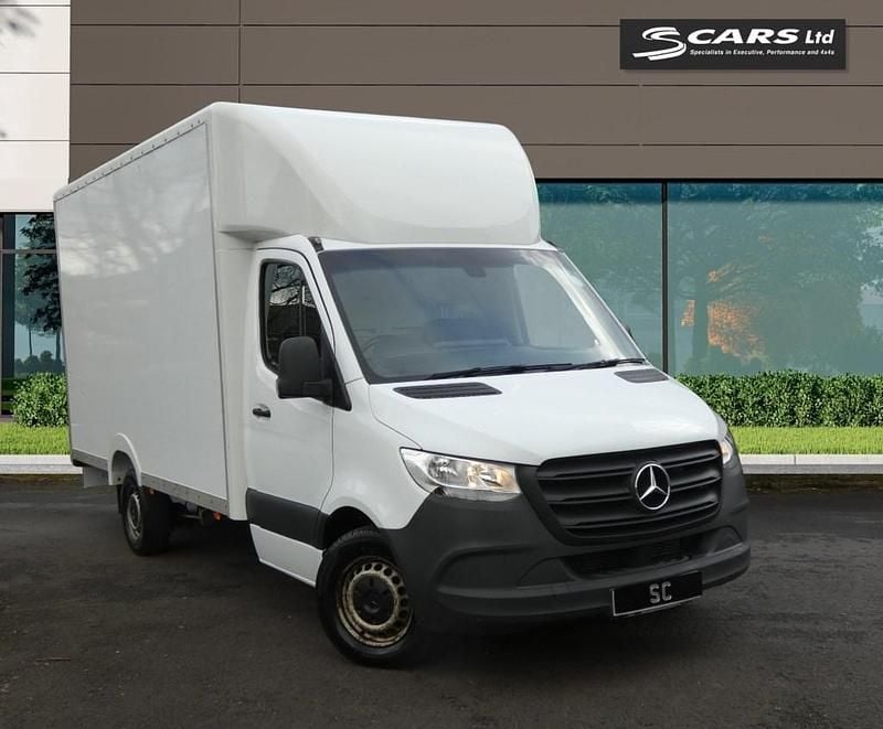 Begagnad Mercedes Sprinter Progressive 141 HK (103 kW) 2021 Vit Van