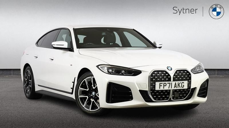 White Used 2022 BMW 420 Gran Coupé M Sport Coupe | £24,500 (Fair price) - Image 1/4