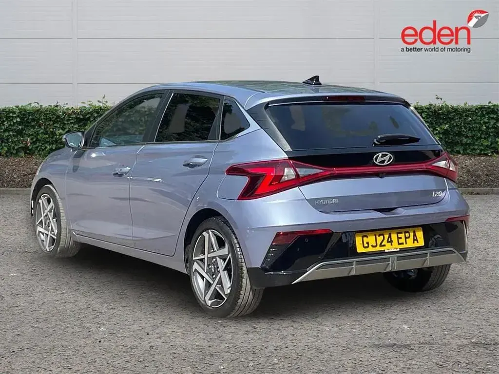 Used Hyundai i20 Ultimate 100 HP (73 kW) 2024 Blue Hatchback