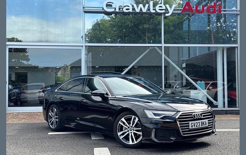 Black Used 2023 Audi A6 S-Line Sedan | £28,490 (Fair price) - Image 1/4