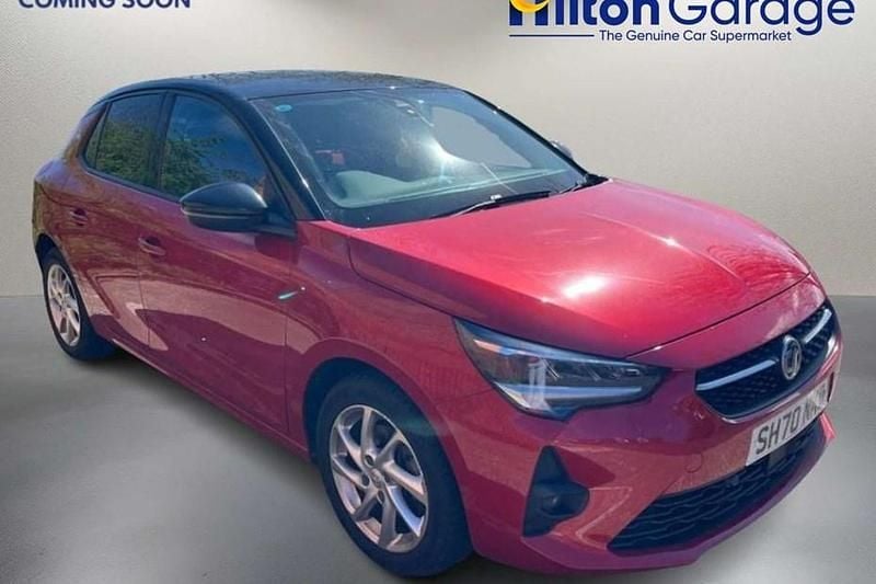 Used Vauxhall Corsa SRi 100 HP (73 kW) 2020 Red Hatchback