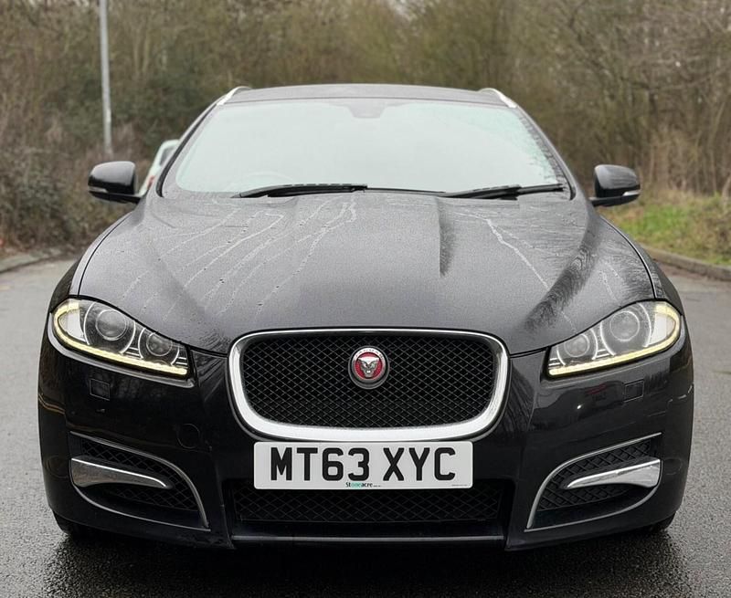 Used Jaguar XF Sportbrake R-Sport 2014 Black Estate