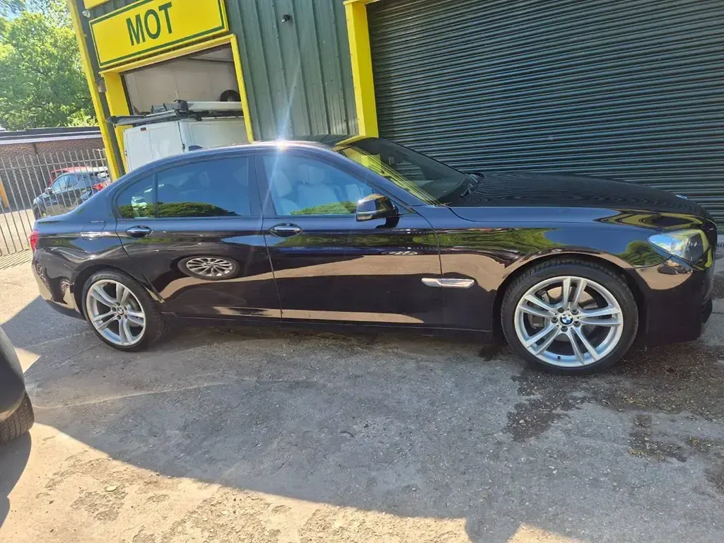 Used BMW 740L M Sport 2013 Black Sedan