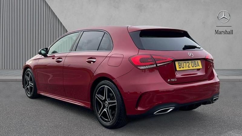 Used Mercedes A180 AMG Line Premium 136 HP (100 kW) 2022 Red