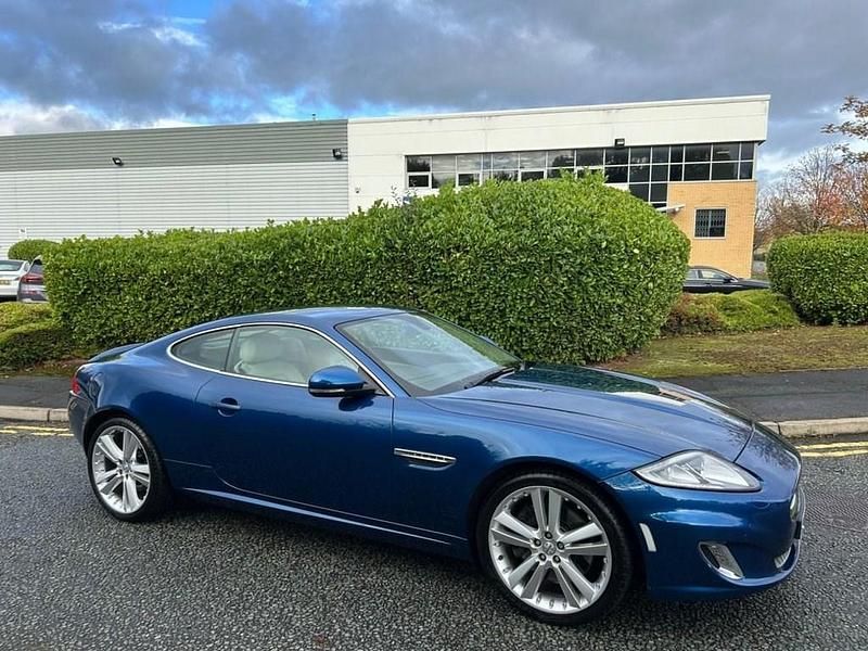 Used Jaguar XK 385 HP (283 kW) 2013 Blue Coupe