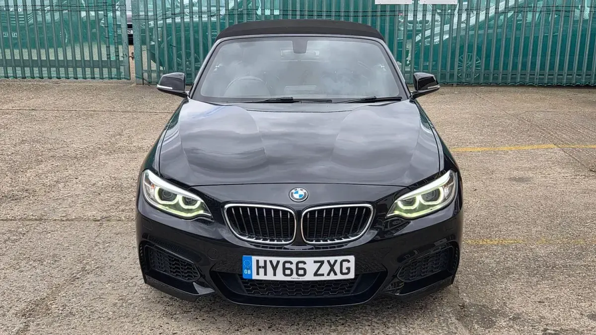 Used BMW 218 M Sport 2016 Black Cabriolet