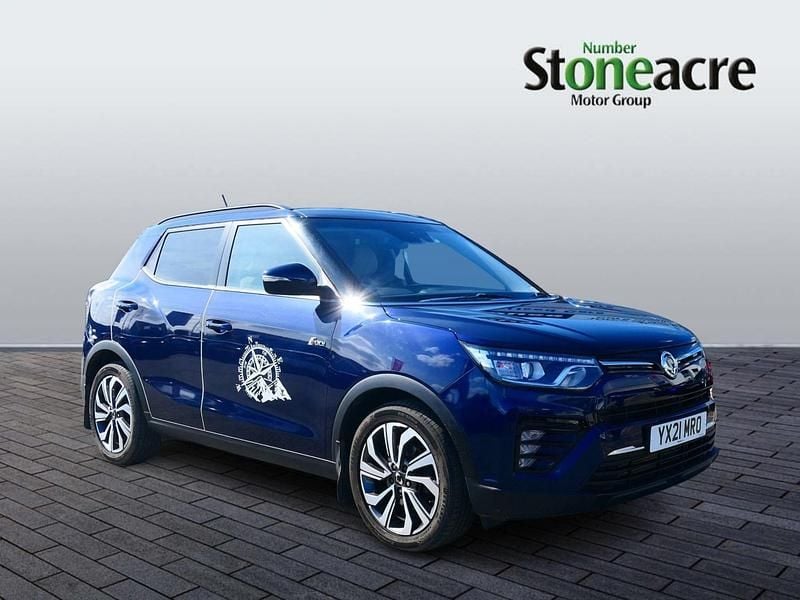 Used Ssangyong (KGM) Tivoli 163 HP (119 kW) 2021 Blue SUV