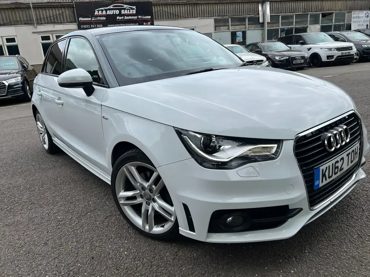 Used Audi A1 S-Line 2012 White Hatchback