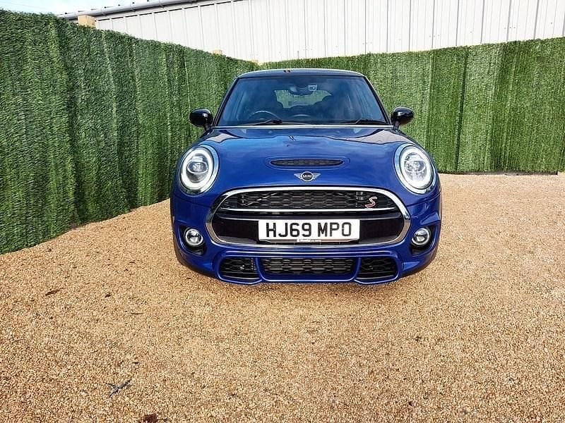 Usado Mini Cooper S Hatch 2020 Azul Citadino
