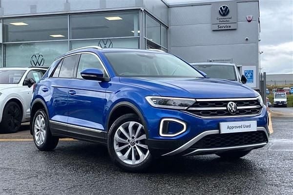 Blue Used 2022 VW T-Roc Style SUV | £17,995 (Good price) - Image 1/4