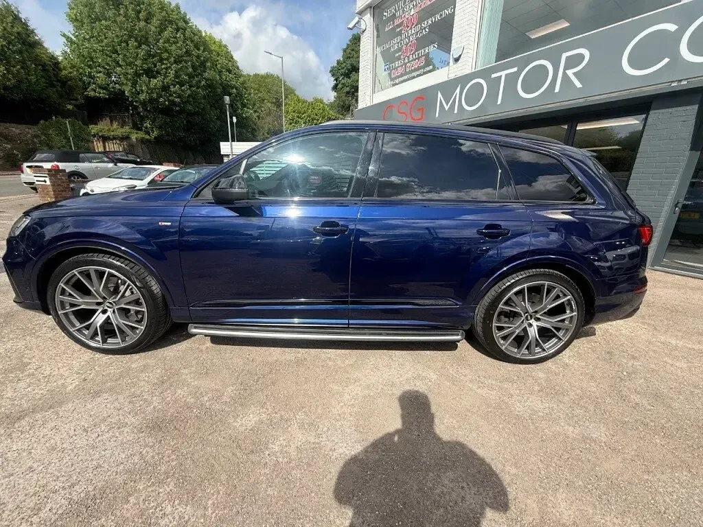 Used Audi Q7 Comfort 286 HP (210 kW) 2022 Blue SUV
