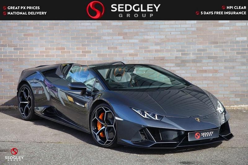 Used Lamborghini Huracán 640 HP (470 kW) 2021 Grey Cabriolet