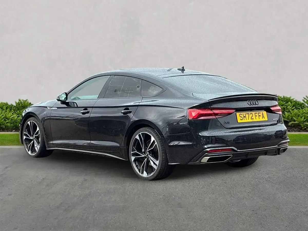 Used Audi A5 Black Edition 200 HP (147 kW) 2022 Black Coupe
