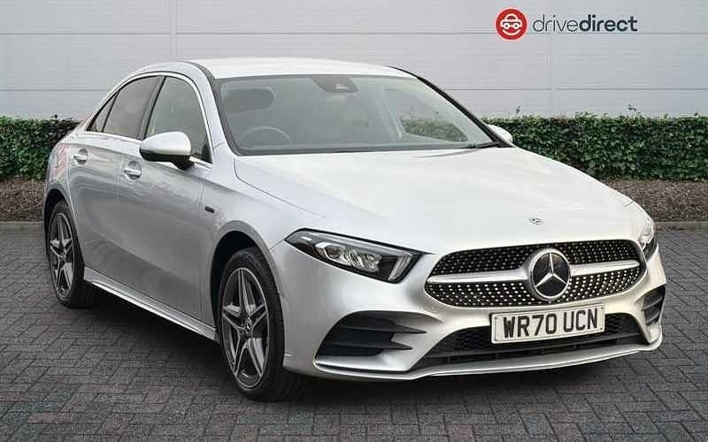 Silver Used 2020 Mercedes A250 AMG line Sedan | £17,850 (Fair price) - Image 1/4